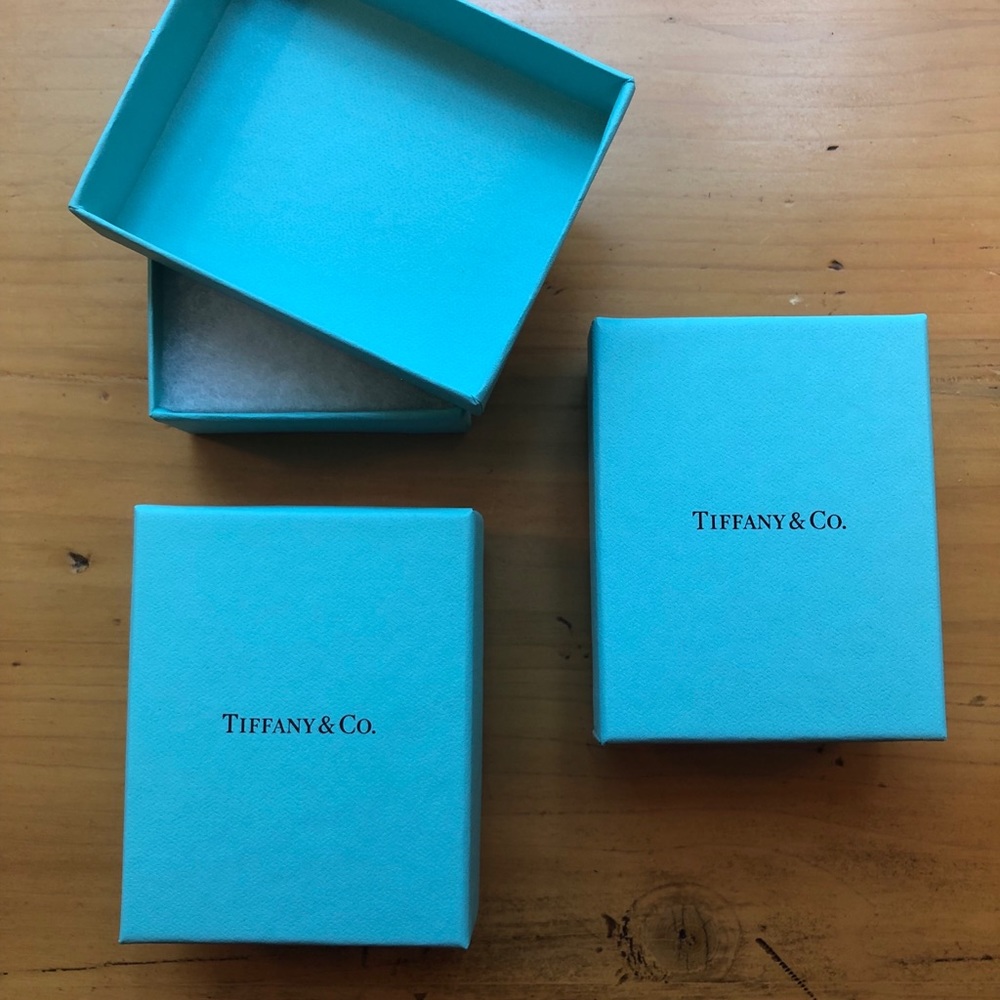 3 Authentic Tiffany & Co. Boxes - Picture 1 of 2